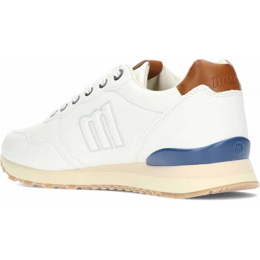 Scarpe sportive da uomo MTNG Porland 84755 WHITE