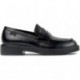 Mocassini in pelle stile nautico CAMPER Dean K101045 NEGRO_001
