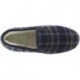 Victoria 200301M Pantofole a quadri comode unisex MARINO