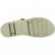 Sandali da donna Doctor Cutillas 36150 Autoadesivi PLATINO