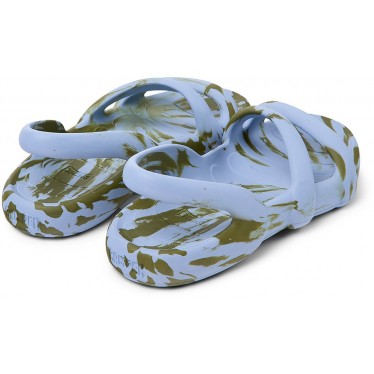 Sandali da uomo CAMPER Kobarah Flat K100957 AZUL_005