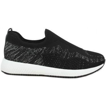 Scarpe sportive elastiche da donna Doctor Cutillas 87303 NEGRO