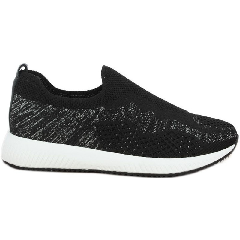 Scarpe sportive elastiche da donna Doctor Cutillas 87303 NEGRO
