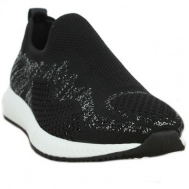 Scarpe sportive elastiche da donna Doctor Cutillas 87303 NEGRO