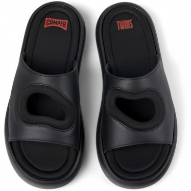 Infradito in pelle CAMPER Twins K100939 NEGRO_001