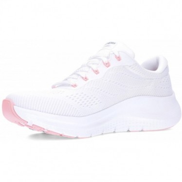 SKECHERS Sneakers Archfit da donna modello 150051 WHITE_PINK