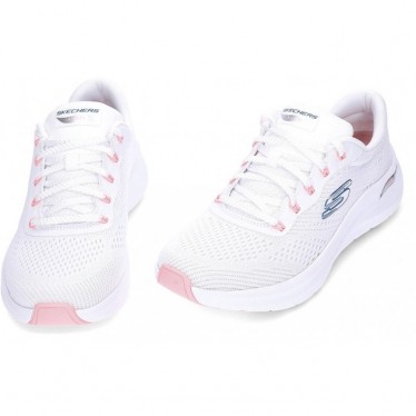 SKECHERS Sneakers Archfit da donna modello 150051 WHITE_PINK