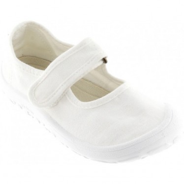 Rispettosa Mary Janes VICTORIA BAREFOOT BOSCO 1370109 BLANCO