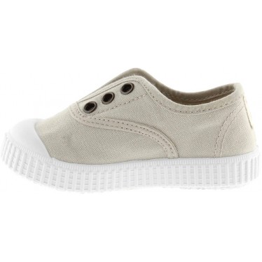 Sneakers unisex in tela Victoria 106627 Elastico Inglese HIELO