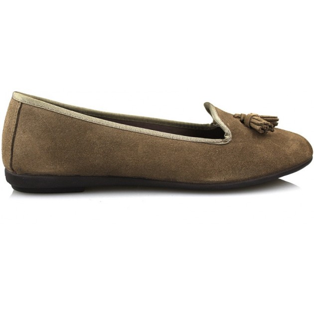 VULLADI BAILARINAS CASUAL COMODAS W MARRON