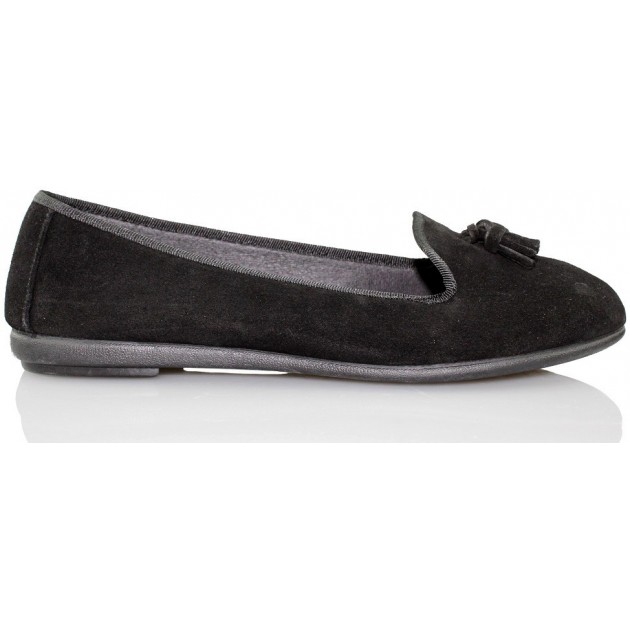 VULLADI BAILARINAS CASUAL COMODAS W  NEGRO