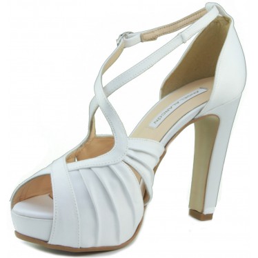 ANGEL ALACON ZAPATOS NOVIA MUJER  BLANCO