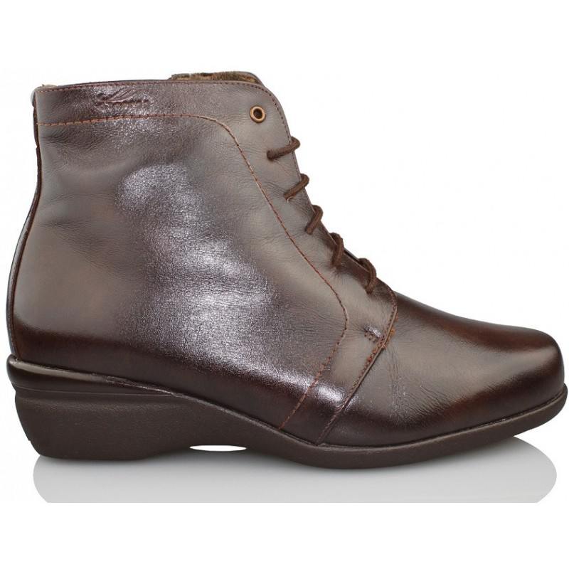 NON USARE - STIVALI DTORRES OTTAWA B4 LACES W ANKLE  MARRON