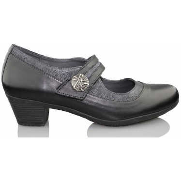 ZAPATOS DTORRES ANGIE COMODO VELCRO W  NEGRO