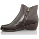 FLEXX BOTIN MUJER COMODO CUÑA  MARRON